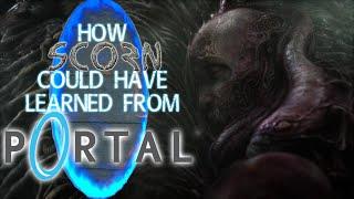 How Scorn could have learned from Portal