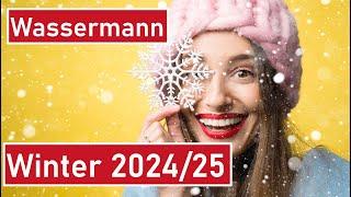 WASSERMANN ️ DEIN WUNSCH SEI DIR GEWÄHRT!  (Winter 2024/25) ️ Tarot Orakel ️