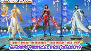 MMORPG Vertical High Quarlity - Server Full GM TooLs In Game + Unlimited Recharge Code