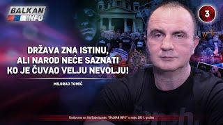 INTERVJU: Milorad Tomić - Država zna, ali narod neće saznati ko je čuvao Velju Nevolju! (29.5.2021)