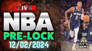 NBA Pre-Lock Show: Top DFS Picks and Strategy for DraftKings and FanDuel