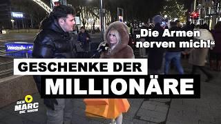 Die Weihnachtsgeschenke der Millionäre. Umfrage bei Reichen. Sparen? Nein, danke!