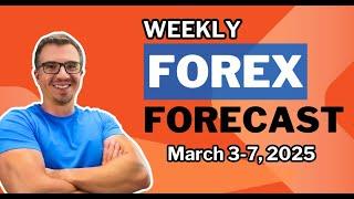 Weekly Forex Forecast for DXY, EURUSD, GBPUSD, USDJPY, and AUDUSD (March 3-7, 2025)