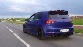 GOLF R MK7 LAUNCH CONTROL | CUSTOM CAT BACK EXHAUST