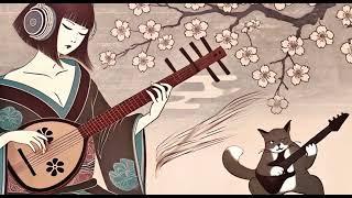 Shamisen 三味線 X Electricguitar Duet Background Music for Studying or Work