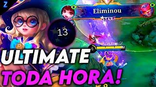 ASSIM VOCÊ PODE ULTAR VARIAS VEZES NA PARTIDA, BUILD NOVA  - CHANG'E GAMEPLAY | Mobile Legends