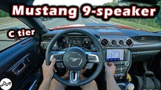 2022 Ford Mustang – 9-speaker Premium Audio Sound System Review