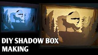 How To Make A DIY 3D Shadow Box | Basith rayyus world