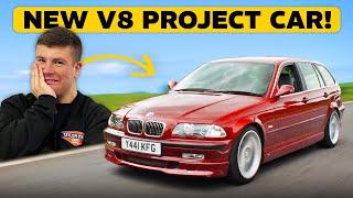 I BOUGHT A RARE V8 PROJECT CAR!