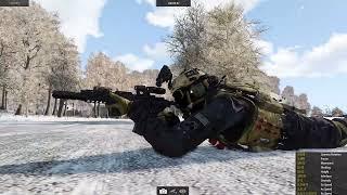 Shadow Company vs Australian Empire Winter Fight (Arma 3 NPC Battles #2)