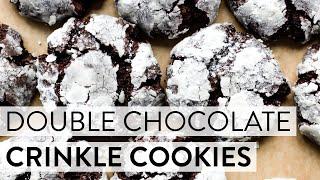 Double Chocolate Crinkle Cookies | Sally's Baking Recipes