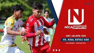  EN VIVO - Liga Primera U20  ART Jalapa U20  Real Estelí U20 | Torneo Apertura 2024 - Jornada 5