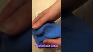 ASMR | Daiso Blue Soft Clay Unboxing #shorts #asmr #daiso