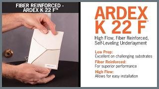 ARDEX K 22 F™ "Fiber Comparison"  - 20 Second Ad