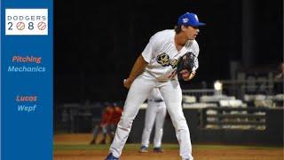 Dodgers Prospects: Lucas Wepf pitching mechanics