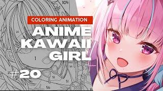 Color Time - Anime Kawaii Eps 20 | #shorts #colortime #anime #animekawaii #kawaiigirl  #kawaii