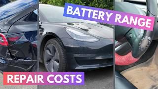 2019 Tesla Model 3 Long Term Review | Repair costs | FSD Regret? | Battery loss and more!