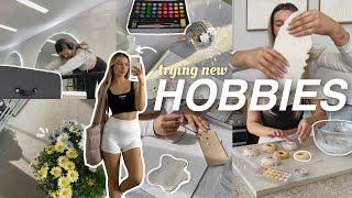 trying new HOBBIES in my 20s ( pilates, Kmart DIY kits, gardening, baking + more )