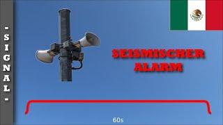 Sirenensignal "Seismischer Alarm" (Mexiko)