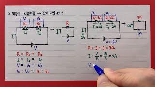 저항의 직렬 연결