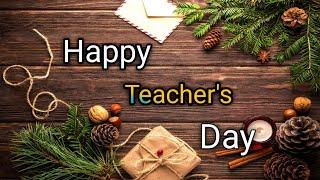 Teachers day whatsapp status 2021 // Happy Teachers Day 2021 // Teacher's Day special status.