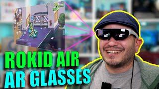 Rokid Air AR Glasses: A BIG SCREEN for Portable Gaming!