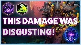 Guldan Horrify - THIS DAMAGE WAS DISGUSTING! - Grandmaster Storm League