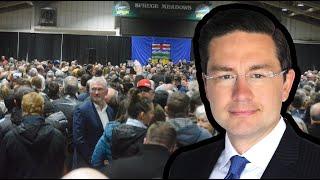 Scenes from the Road: Crowd Breaks out in Singing National Anthem at Pierre Poilievre Event