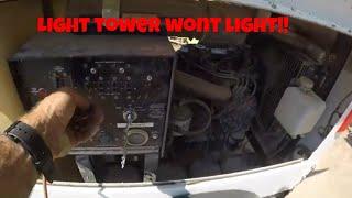 How to fix your diesel powered light tower