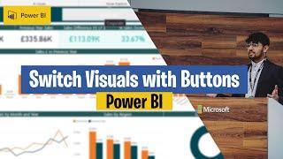 How to Switch Visuals in Power BI with BUTTONS