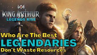 Top 5 Best Legendary Heroes | King Arthur Legends Rise