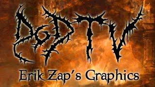 A look into Erik Zap's Graphic's creating Day of Doom bass drum head art