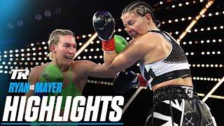 Mikaela Mayer Regains Champ Status Vs Sandy Ryan | FIGHT HIGHLIGHTS