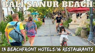 Bali Sanur Beachfront Hotels & Restaurants Collection 2024