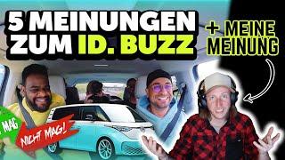 5 Meinungen zum ID BUZZ, wie gut ist er wirklich?!  // Reaction JP Performance