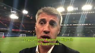 La dura opinión de Hernán Crespo sobre el equipo de Sampaoli