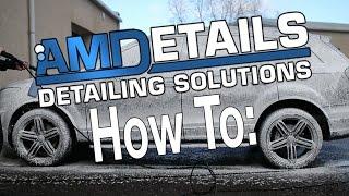 How to  Snow Foam Your Car - AMDetails Guide