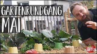 Gartenrundgang Mai 2022 | Viel pflanzen auf wenig Fläche! | Freizeit Garten