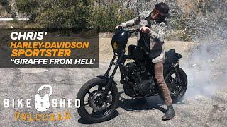 Chris’ Harley-Davidson XL1200S “Giraffe From Hell”