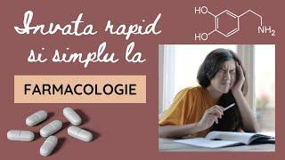 Trucuri simple de invatat rapid la Farmacologie | Cuvinte Mnemotehnice