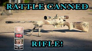 DIY RATTLE CAN Your Rifle to Look EPIC! #shorts #308 #diy