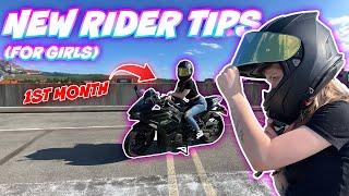 Tips For Getting Into MOTORCYCLES! (Girls Edition)