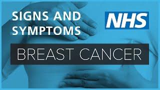 Breast cancer - signs and symptoms | NHS