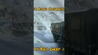 ARMY BRO GREF || BORDER ROAD ORGANISATION || #bro #gref #indianarmy #shorts #viral