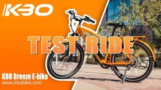 KBO Test Ride | KBO Breeze Electric Bike Riding Test And Riding Experience In Nevada