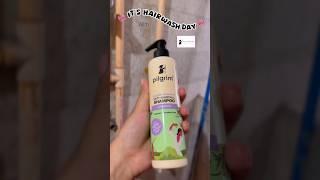 Anti hair fall shampoo | pilgrim anti hairfall shampoo review| shampoo asmr #ashortoday #ashortsaday