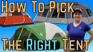 What Type of Tent is BEST? Family Camping Tent Guide For Beginners