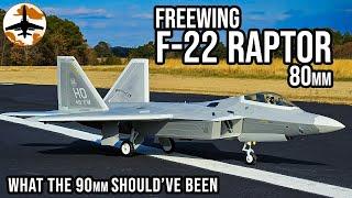 Queen of the Skies - Freewing F-22 80mm Review