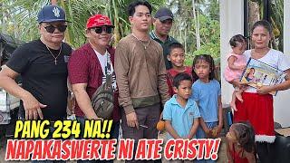 PABAHAY NI ROEL OF MALALAG | NAPAKASWERTE NI ATE CRISTY!