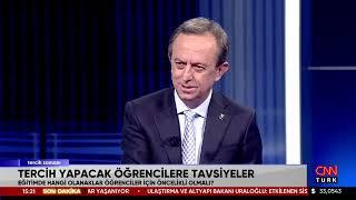 CNN Türk ''Tercih Zamanı'' MEF ÜNİVERSİTESİ Rektörü Prof. Dr Muhammed Şahin